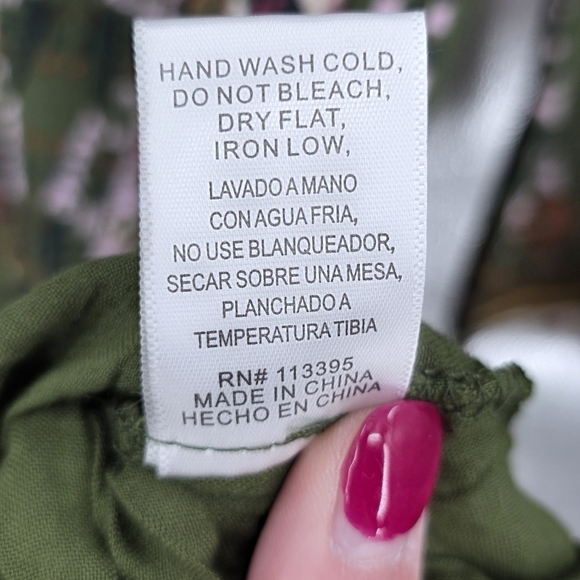 New Altar'd State‎ Floral Boho Maxi Medium - Picture 6 of 8